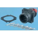 Souriau Sunbank by Eaton Circular Connector 31 Contacts, Flange Mount, Standard Size, Plug, Male, IP68, Clipper CL1M3201