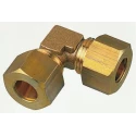 Legris Pneumatic Brass Compression Pipe Fitting Elbow Female Metric 10 mm to Female 10 mm 0102 10 00