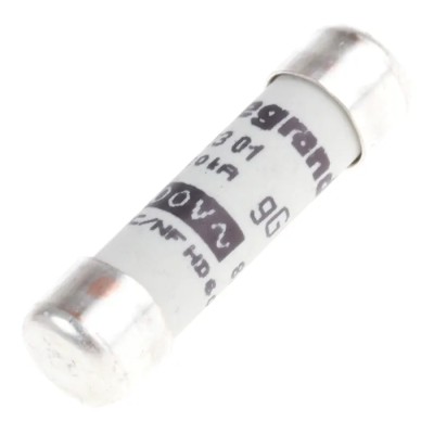 Legrand 1A F Ceramic Cartridge Fuse 8.5 x 32 mm 400V ac Fast Acting 0 123 01