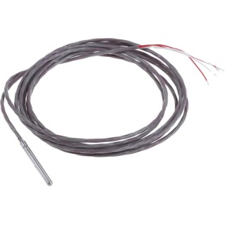 Correge PT100 RTD Sensor 3 mm Diameter, 30 mm Length, 4 Wire, Class A Accuracy, 250 °C Max PT100