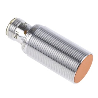 ifm electronic Threaded Barrel Inductive Proximity Sensor M18 x 1, PNP Output, 3 V Supply, 8 mm Detection, 36 V dc IGS204