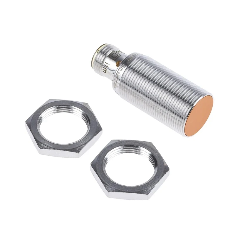 ifm electronic Threaded Barrel Inductive Proximity Sensor M18 x 1, PNP Output, 3 V Supply, 8 mm Detection, 36 V dc IGS204