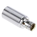 ifm electronic Threaded Barrel Inductive Proximity Sensor M18 x 1, PNP Output, 3 V Supply, 8 mm Detection, 36 V dc IGS204
