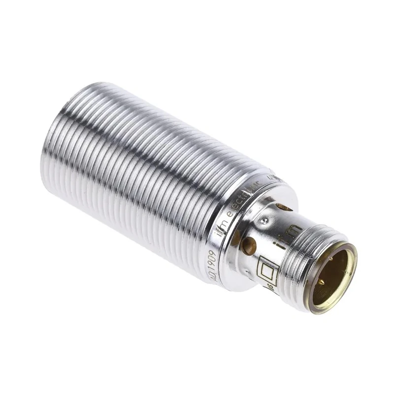 ifm electronic Threaded Barrel Inductive Proximity Sensor M18 x 1, PNP Output, 3 V Supply, 8 mm Detection, 36 V dc IGS204