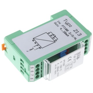 LKMelectronic Temperature Transmitter PT100 Input 36V, Operating Temperature -40°C to 85°C LKM 213/2