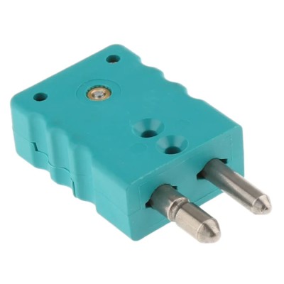 Reckmann Liste R9 Series Thermocouple Connector for Use with Type K Thermocouple, DIN 43 710, DIN EN 60 584-1 R9-1716