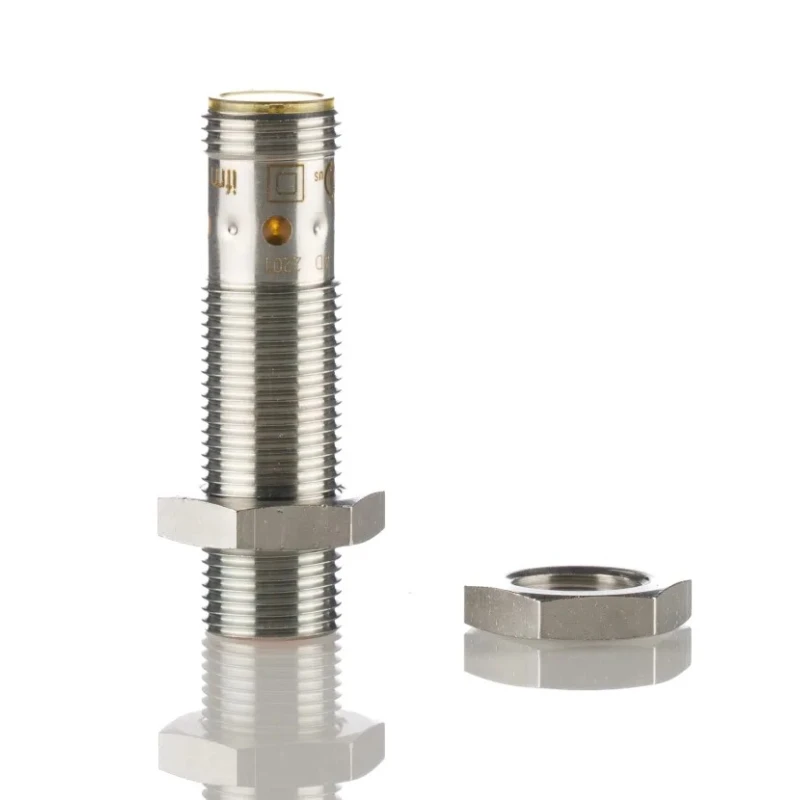 ifm electronic Threaded Barrel Inductive Proximity Sensor M12 x 1 3V 36V DC 100mA PNP IFS204