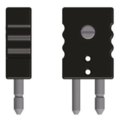 Reckmann Liste R9 Series Thermocouple Connector for Use with Type S Thermocouple, DIN 43 710, AMS 2750 D, DIN EN R9-1719