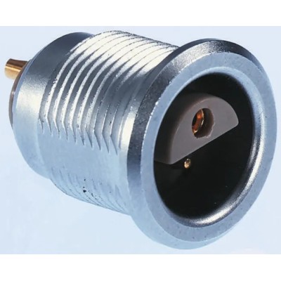 Reckmann Liste R9 Series Thermocouple Connector for Duplex Thermocouple, Gold Plated Brass Contacts, PEEK R9-1714.5