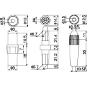 Sato Parts 10A In-line Fuse Holder for Maxi F-22