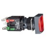 Schneider Electric Harmony XB6 Series Illuminated Push Button Switch, Latching, Panel Mount, 16 mm Cutout, SPST XB6DF4B2B