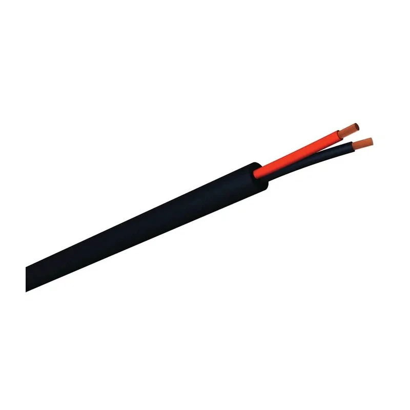 S2CEB FHP Series Audio Cable 2 Core, 2.5 mm² CSA, Black, Professional Loudspeaker Cable S2CEB