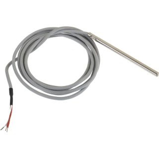 RS PRO PT100 RTD Sensor 6 mm Diameter, 100 mm Length, 3 Wire, Class A Accuracy, Stainless Steel Probe 200°C Max PT100