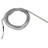 RS PRO PT100 RTD Sensor 6 mm Diameter, 100 mm Length, 3 Wire, Class A Accuracy, Stainless Steel Probe 200°C Max PT100