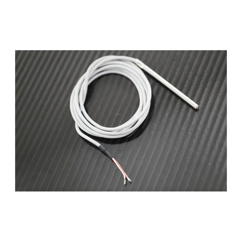 RS PRO PT100 RTD Sensor 6 mm Diameter, 100 mm Length, 3 Wire, Class A Accuracy, Stainless Steel Probe 200°C Max PT100