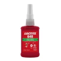 Loctite Green High Strength Retaining Compound Urethane Methacrylate Liquid Bottle 50 ml, Operating -55°C to LOCTITE® 648