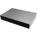 Takachi Electric Industrial Aluminium Desktop Enclosure Silver Black 130 mm x 90 mm x 30 mm YM13-3-9