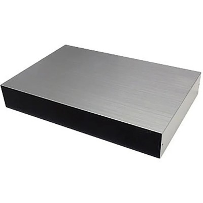 Takachi Electric Industrial Aluminium Desktop Enclosure Silver Black 130 mm x 90 mm x 30 mm YM13-3-9