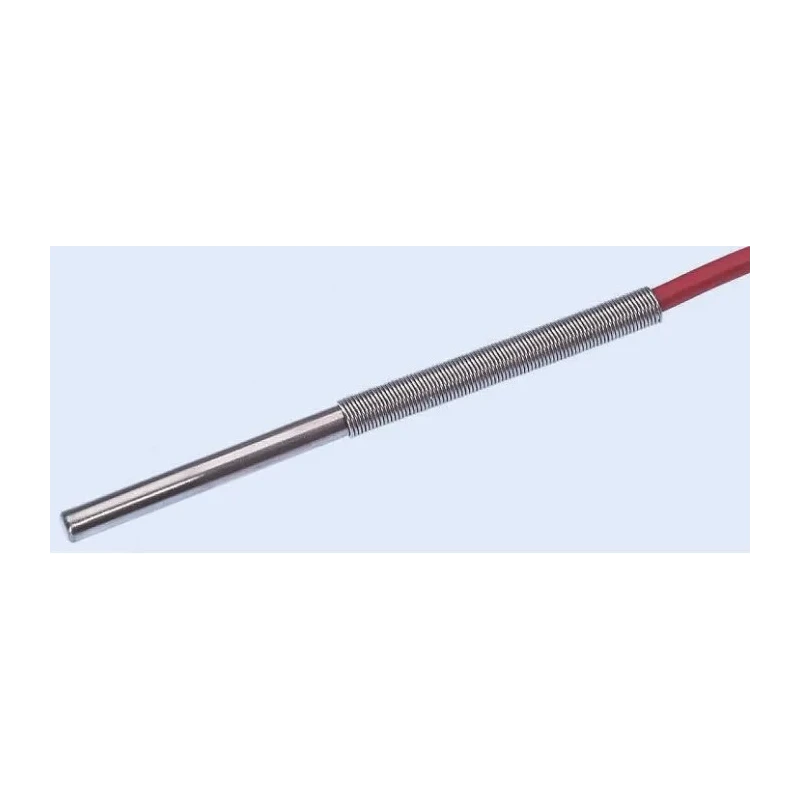 Electrotherm PT100 RTD Sensor 6 mm Diameter, 60 mm Length, Accuracy F0.3, Max Temperature 400°C 