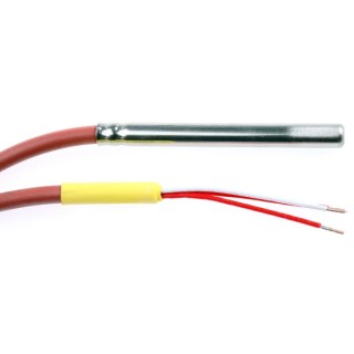Electrotherm PT100 RTD Sensor 6 mm Diameter, 60 mm Probe Length, Accuracy F0.3, Max Temperature 200 °C 