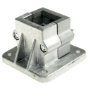 Rose+Krieger M8 Base Clamp Connecting Component for 40 mm Strut Profile, Groove Size 73 mm, Round Tube Size 8.5 13400005020