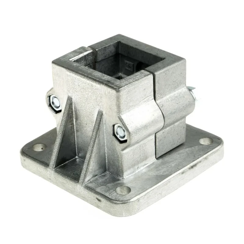 Rose+Krieger M8 Base Clamp Connecting Component for 40 mm Strut Profile, Groove Size 73 mm, Round Tube Size 8.5 13400005020