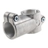 Rose+Krieger Angle Clamp Connecting Component Strut Profile 50 mm, Round Tube Size 50 mm M10 115000000200