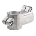 Rose+Krieger Angle Clamp Connecting Component Strut Profile 50 mm, Round Tube Size 50 mm M10 115000000200