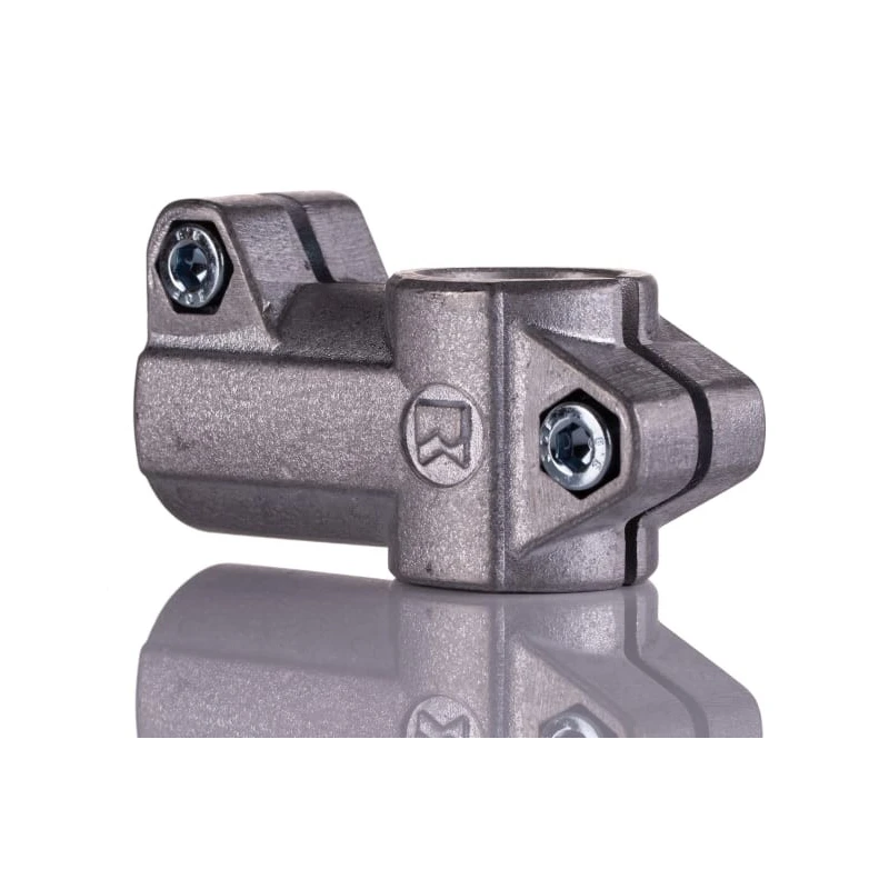 Rose+Krieger M8 Angle Clamp Connecting Component Strut Profile 30 mm Round Tube Size 30 mm 113000000200