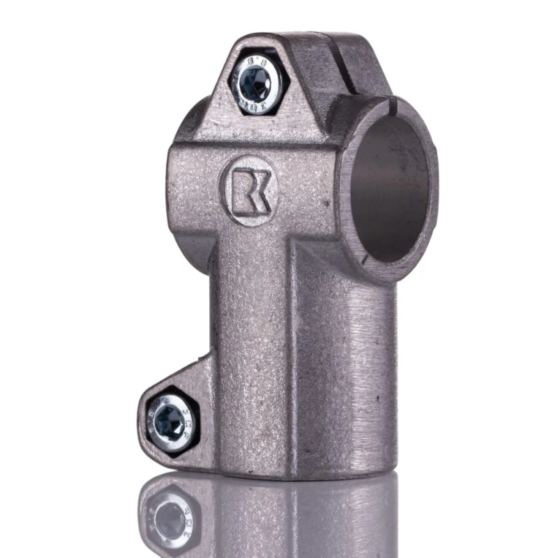 Rose+Krieger M8 Angle Clamp Connecting Component Strut Profile 30 mm Round Tube Size 30 mm 113000000200