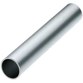 Rose+Krieger Silver Galvanised Steel Round Tube 14 mm Diameter 2000 mm Length 80141512000