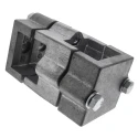 Rose+Krieger Connecting Component Cross Clamp M10, Strut Profile 40 mm, Round Tube Size 40.3 mm 104000050200