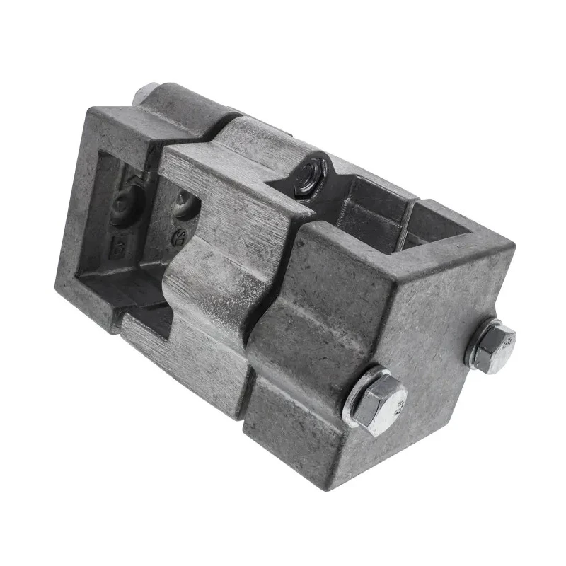 Rose+Krieger Connecting Component Cross Clamp M10, Strut Profile 40 mm, Round Tube Size 40.3 mm 104000050200