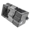 Rose+Krieger Connecting Component Cross Clamp M10, Strut Profile 40 mm, Round Tube Size 40.3 mm 104000050200
