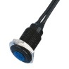 Oxley Blue LED Panel Mount Indicator, 10.2 mm Mount Hole, IP66 Sealed, 230V AC, Flying Lead OXL/CLH/100/230/FL30/BE