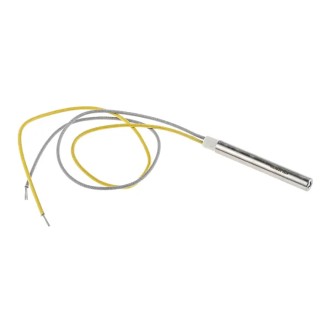 Acim Jouanin Cartridge Heater 6.5 mm Diameter, 50 mm Length, 250 mm Lead Length, 150 W Power, 230V AC H6,5X50X150