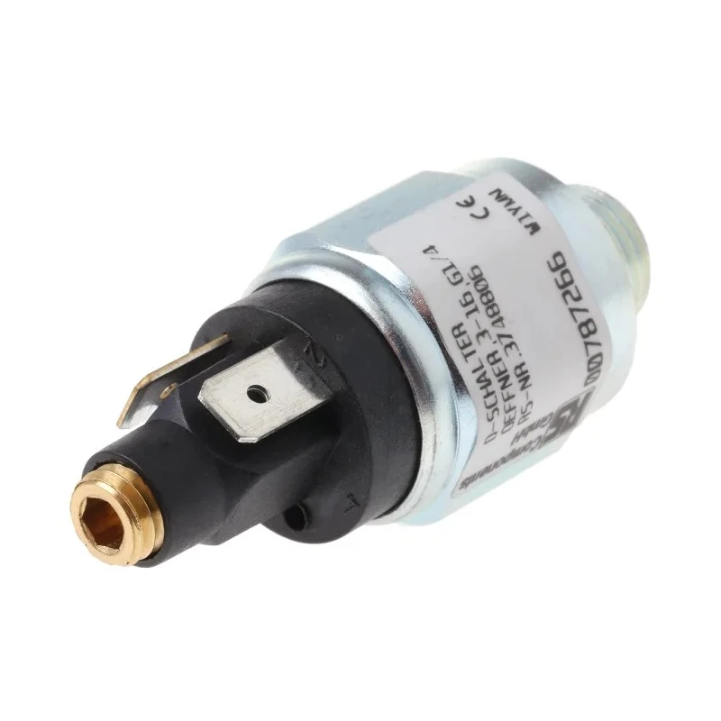 Burkert Type 1045 Series Pressure Sensor with NC Output 3 bar Minimum, 16 bar Maximum, 85°C Operating Temperature 787266