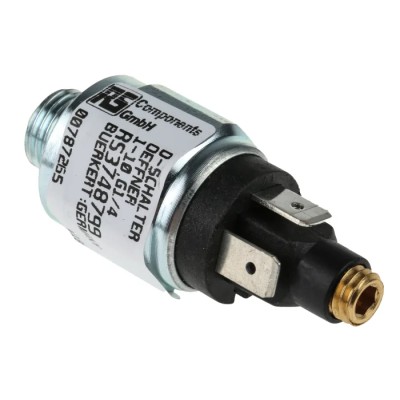 Burkert Type 1045 Series Pressure Sensor 1 bar to 10 bar NC Output 85°C Operating Temperature 787265