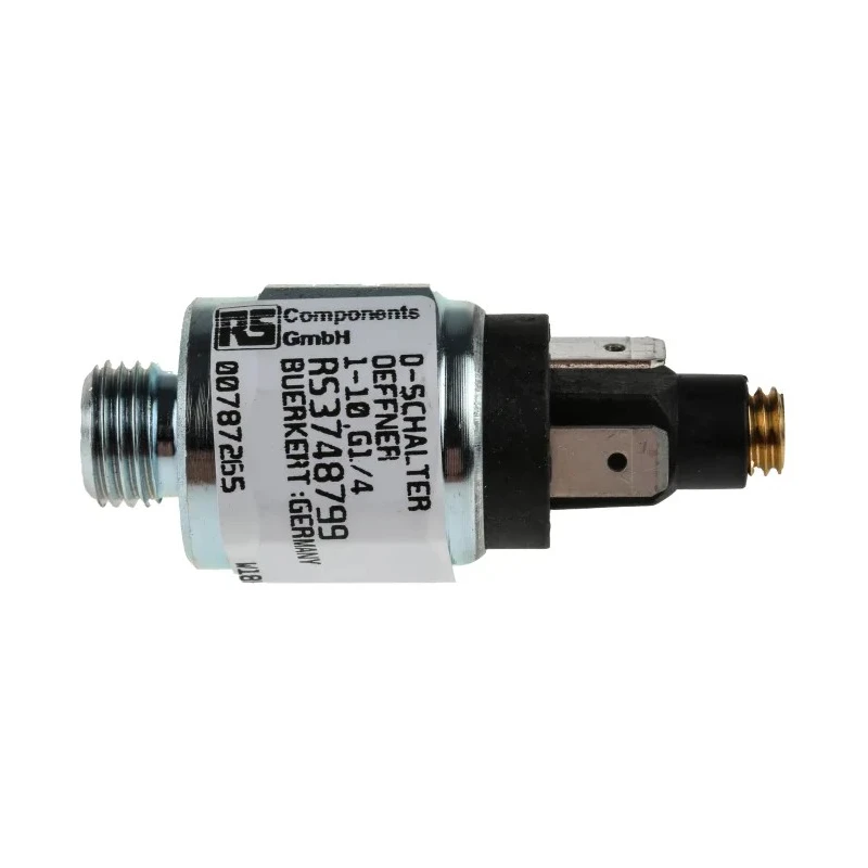 Burkert Type 1045 Series Pressure Sensor 1 bar to 10 bar NC Output 85°C Operating Temperature 787265