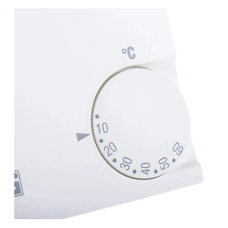 RS PRO CO Thermostat 10 A, 230V ac, Temperature Range 10 to 60°C 375-0168