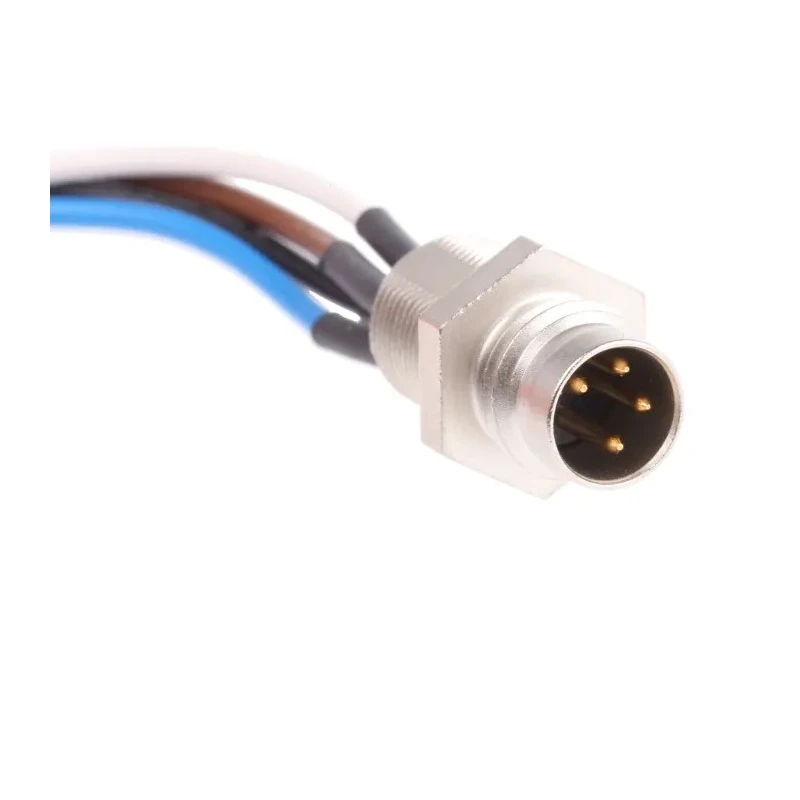 Lumberg Automation Sensor Actuator Cable Male 4 Way Straight to Female 34 Way Unterminated 500 mm RSMF 4/0.5M