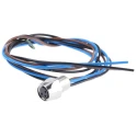 Lumberg Automation Sensor Actuator Cable Male 3 Way Straight to Female 34 Way Unterminated 500mm RKMF 3/0.5M