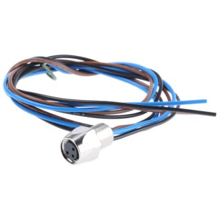 Lumberg Automation Sensor Actuator Cable Male 3 Way Straight to Female 34 Way Unterminated 500mm RKMF 3/0.5M