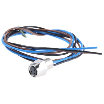 Lumberg Automation Sensor Actuator Cable Male 3 Way Straight to Female 34 Way Unterminated 500mm RKMF 3/0.5M