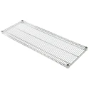 RS PRO Chrome-Plated Steel Silver Wire Shelf 460mm 374-1574