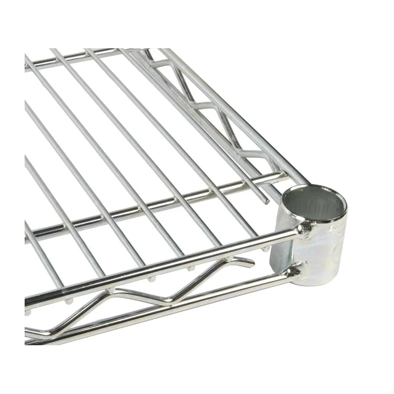 RS PRO Chrome-Plated Steel Silver Wire Shelf 460mm 374-1574