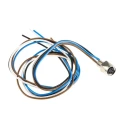 Lumberg Automation Male 4 way Straight to Female 34 way Unterminated Sensor Actuator Cable 500 mm RKMF 4/0.5M