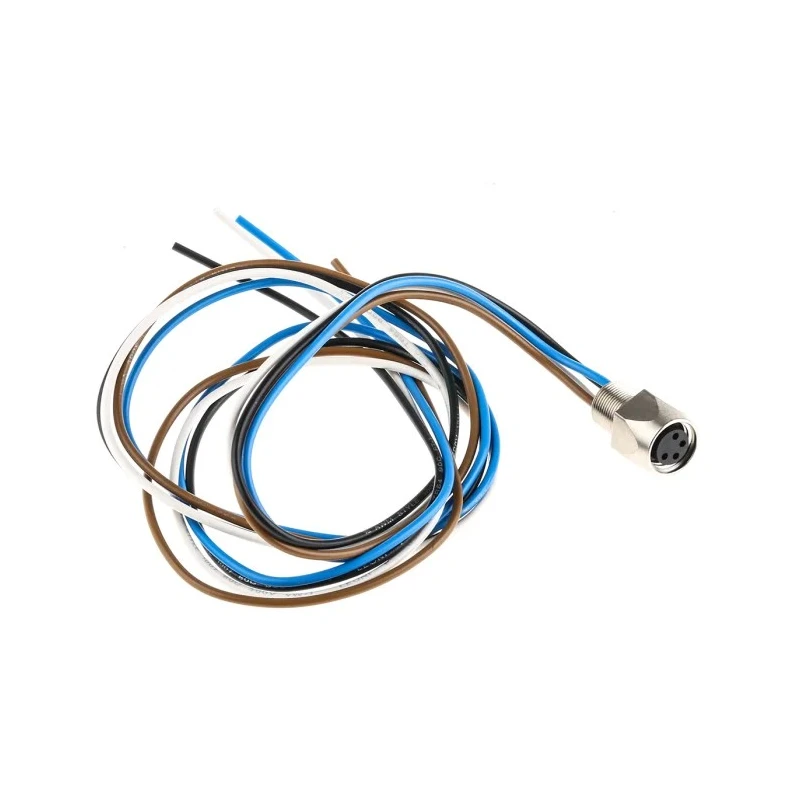 Lumberg Automation Male 4 way Straight to Female 34 way Unterminated Sensor Actuator Cable 500 mm RKMF 4/0.5M