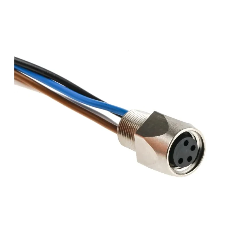 Lumberg Automation Male 4 way Straight to Female 34 way Unterminated Sensor Actuator Cable 500 mm RKMF 4/0.5M