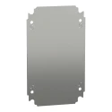 Schneider Electric Metal Mounting Plate, 15mm Width, 150mm Length for Spacial CRN Enclosure NSYMM32